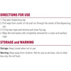 Nature's Miracle Cat Litter Box Scrubbing Wipes -Pet Cat Supplies Store 183021 PT4. AC SS1800 V1701115655