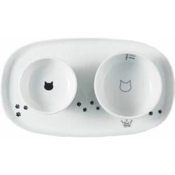 Necoichi Double Dining Cat Tray 8 Necoichi Double Dining Cat Tray -Pet Cat Supplies Store 183511 PT2. AC SS1800 V1565880418