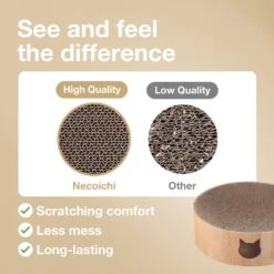 Necoichi Cozy Cat Scratcher Bowl Toy -Pet Cat Supplies Store 183517 PT3. AC SS1800 V1702938882