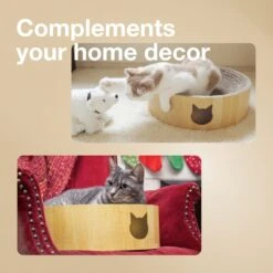 Necoichi Cozy Cat Scratcher Bowl Toy -Pet Cat Supplies Store 183517 PT6. AC SS1800 V1702938868