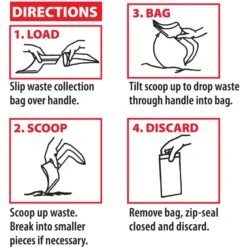 Stink Free Odor Seal Waste Bags -Pet Cat Supplies Store 183778 PT2. AC SS1800 V1683667583