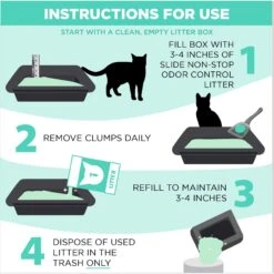 Arm & Hammer Litter SLIDE Easy Clean-Up Clumping Cat Litter Non-Stop Odor Control With 10 Days Of Odor Control -Pet Cat Supplies Store 184408 PT7. AC SS1800 V1663797711