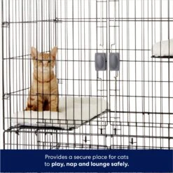 Frisco Collapsible Wire Cat Cage Playpen -Pet Cat Supplies Store 185867 PT4. AC SS1800 V1671120932