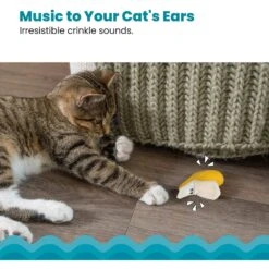 Catstages Dental Banana Cat Chew Toy With Catnip -Pet Cat Supplies Store 190721 PT3. AC SS1800 V1631688674