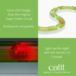 Catit Senses 2.0 Super Circuit Cat Toy -Pet Cat Supplies Store 191558 PT5. AC SS1800 V1628093783