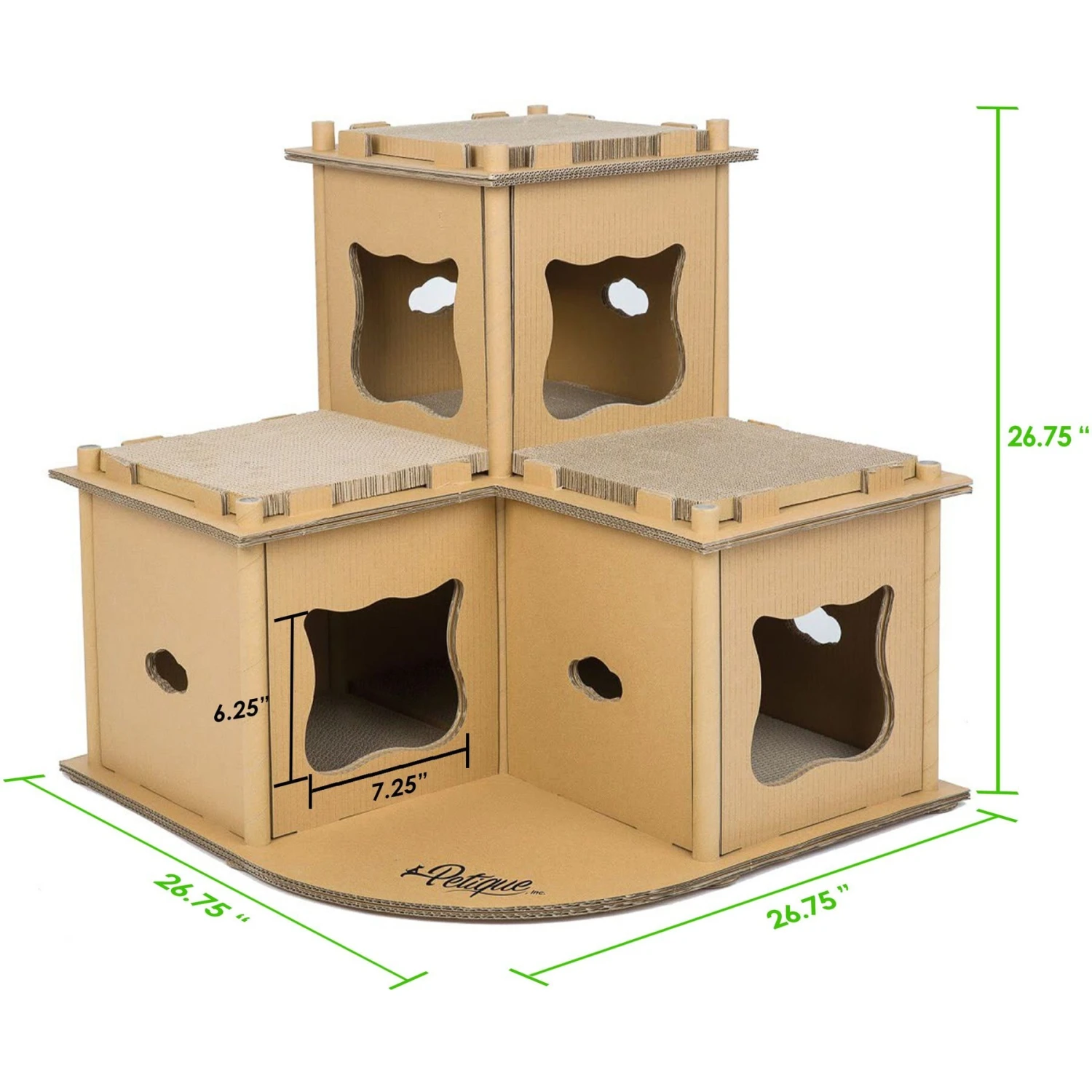 Petique Feline Fortress Cat Scratcher 2 Petique Feline Fortress Cat Scratcher - Image 2