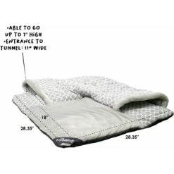 Petique Hide & Seek Cat Mat & Tunnel Toy