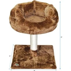 Go Pet Club 24-in Faux Fur Cat Tree -Pet Cat Supplies Store 197620 PT3. AC SS1800 V1671226172