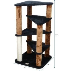 Go Pet Club 33-in Faux Fur Cat Tree -Pet Cat Supplies Store 197640 PT3. AC SS1800 V1671226227