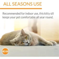 K&H Pet Products Unheated Kitty Sill Cat Window Perch -Pet Cat Supplies Store 199074 PT3. AC SS1800 V1685649694