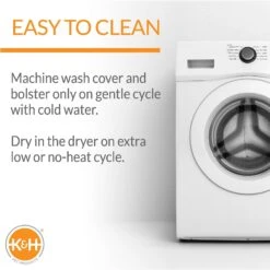 K&H Pet Products EZ Mount Deluxe Bolster Cat Window Perch -Pet Cat Supplies Store 199108 PT3. AC SS1800 V1620842861