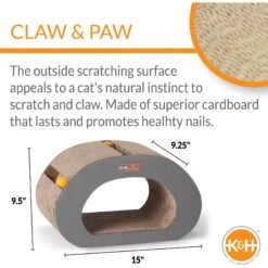 K&H Pet Products Creative Kitty Tunnel Cat Scratcher Toy 8 K&H Pet Products Creative Kitty Tunnel Cat Scratcher Toy -Pet Cat Supplies Store 199125 PT2. AC SS1800 V1692211192