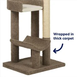 Frisco 69-in Real Carpet Wooden Cat Tree 8 Frisco 69-in Real Carpet Wooden Cat Tree -Pet Cat Supplies Store 208926 PT2. AC SS1800 V1667228667