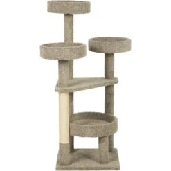 Frisco 65-in Real Carpet Scratch And Lounge Cat Tree -Pet Cat Supplies Store 208942 PT3. AC SS1800 V1589221511