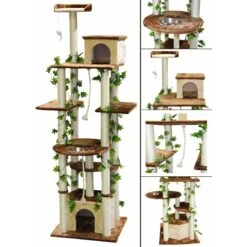 Go Pet Club 85-in Forest With Leaves Cat Tree, Beige/ Brown 8 Go Pet Club 85-in Forest With Leaves Cat Tree, Beige/ Brown -Pet Cat Supplies Store 217158 PT3. AC SS1800 V1702056887