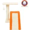 Armarkat Real Wood Sisal Carpet Ramp & Two-Level Platform Cat Tree