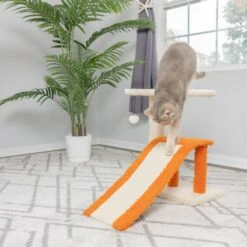 Armarkat Real Wood Sisal Carpet Ramp & Two-Level Platform Cat Tree 11 Armarkat Real Wood Sisal Carpet Ramp & Two-Level Platform Cat Tree -Pet Cat Supplies Store 219008 PT2. AC SS1800 V1603326092