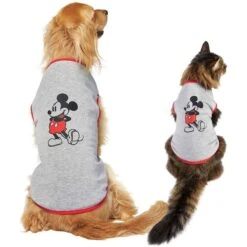 Disney Mickey Mouse & Minnie Mouse "Sweet As Can Be" Reversible Dog & Cat Bandana -Pet Cat Supplies Store 220293 PT6. AC SS1800 V1633125118