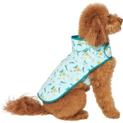 Disney Lightweight Flounder Print Dog & Cat Raincoat