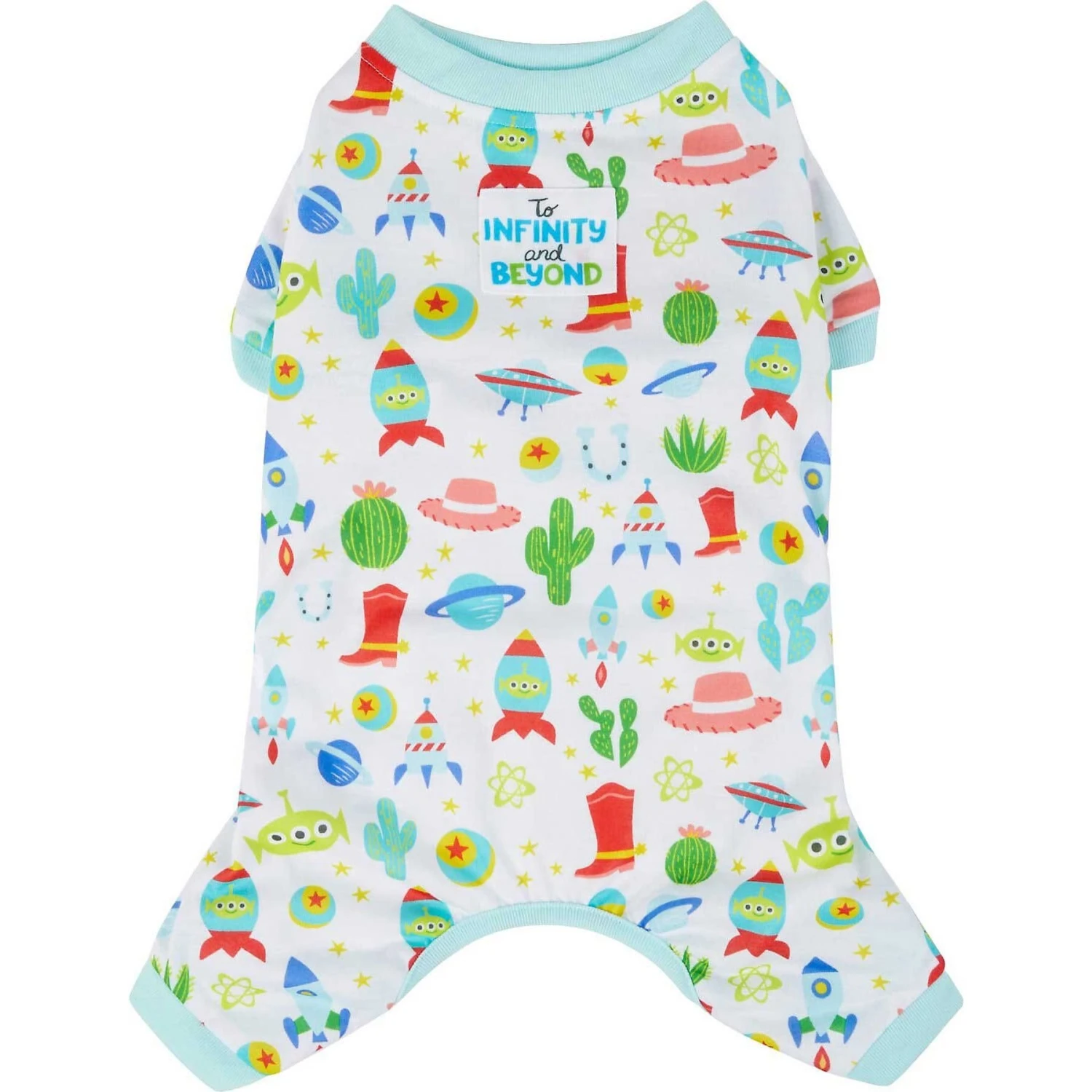 Pixar Toy Story "To Infinity & Beyond" Dog & Cat Jersey PJs 4 Pixar Toy Story "To Infinity & Beyond" Dog & Cat Jersey PJs - Image 4