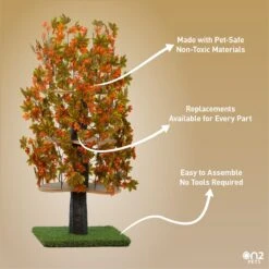 On2Pets 60-in Large Square Modern Cat Tree -Pet Cat Supplies Store 220362 PT4. AC SS1800 V1671118294