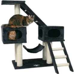 TRIXIE Malaga 43" Plush Cat Tree & Condo