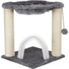 TRIXIE Baza 19.7-in Plush Cat Scratching Post With Hammock