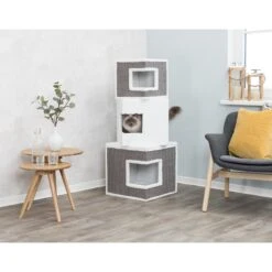 TRIXIE Lilo 48.4-in Modern Plush Cat Tower