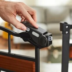 Frisco Wood Accents Extra Tall Auto-close Dog Gate -Pet Cat Supplies Store 221968 PT2. AC SS1800 V1595282174