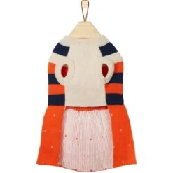 Frisco Pom Pom Bow Striped Dog & Cat Sweater Dress 11 Frisco Pom Pom Bow Striped Dog & Cat Sweater Dress -Pet Cat Supplies Store 223722 PT4. AC SS1800 V1599508586
