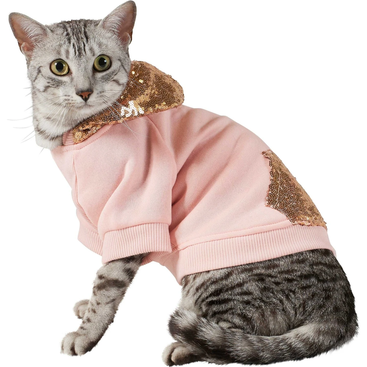 Frisco Sequin Dog & Cat Hoodie 3 Frisco Sequin Dog & Cat Hoodie - Image 3