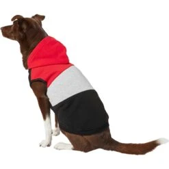 Frisco Colorblock Dog & Cat Sleeveless Hoodie -Pet Cat Supplies Store 224263 PT2. AC SS1800 V1637651251