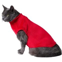 Frisco Lightweight Stretchy Dog & Cat Fleece Vest 9 Frisco Lightweight Stretchy Dog & Cat Fleece Vest -Pet Cat Supplies Store 224323 PT2. AC SS1800 V1599829274