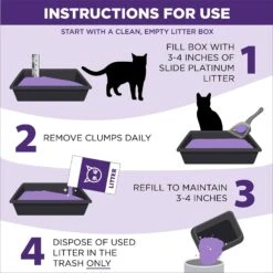 Arm & Hammer Litter SLIDE Platinum Easy Clean-Up Multi-Cat Clumping Cat Litter -Pet Cat Supplies Store 229240 PT6. AC SS1800 V1663798075