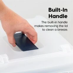 IRIS USA Enclosed With Front Door Flap & Scoop Cat Litter Box -Pet Cat Supplies Store 231660 PT1. AC SS1800 V1680791882