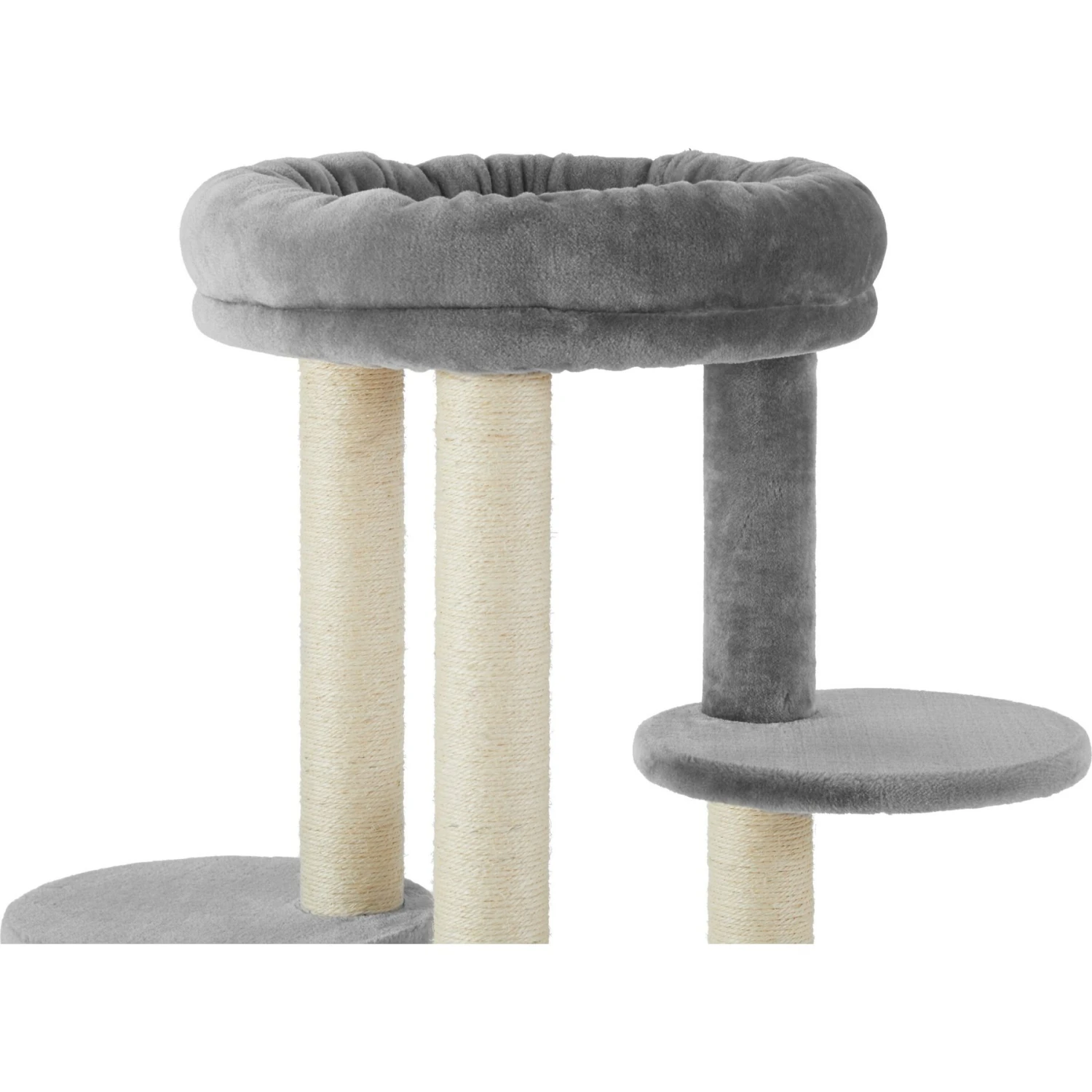 Frisco 41-in Faux Fur Cat Tree 4 Frisco 41-in Faux Fur Cat Tree - Image 4