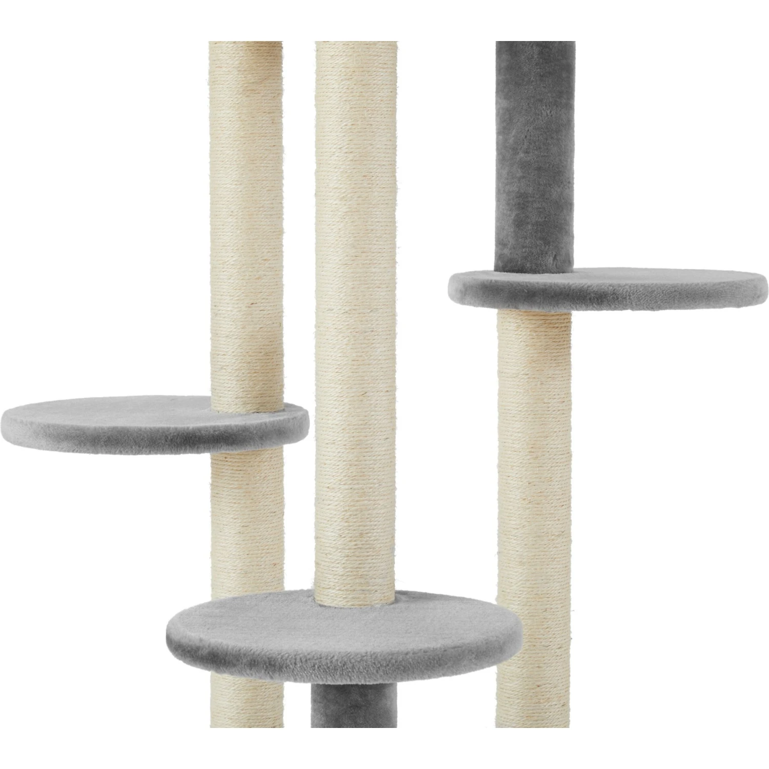 Frisco 41-in Faux Fur Cat Tree 5 Frisco 41-in Faux Fur Cat Tree - Image 5