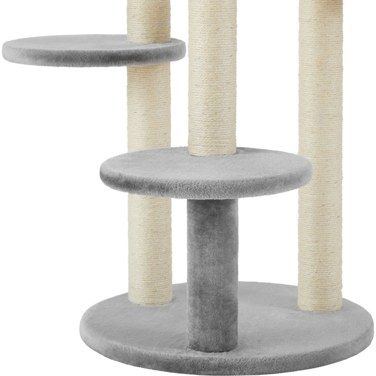 Frisco 41-in Faux Fur Cat Tree 6 Frisco 41-in Faux Fur Cat Tree - Image 6