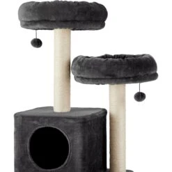 Frisco 55-in Faux Fur Cat Tree & Condo 9 Frisco 55-in Faux Fur Cat Tree & Condo -Pet Cat Supplies Store 236542 PT3. AC SS1800 V1615987317