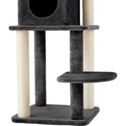Frisco 55-in Faux Fur Cat Tree & Condo 11 Frisco 55-in Faux Fur Cat Tree & Condo -Pet Cat Supplies Store 236542 PT5. AC SS1800 V1616073614