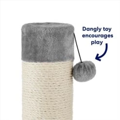Frisco 35-in Heavy Duty Sisal Cat Scratching Post With Toy -Pet Cat Supplies Store 238150 PT3. AC SS1800 V1667227022