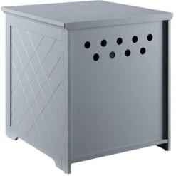 Unipaws Decorative Diamond-Design Cat Litter Box Enclosure -Pet Cat Supplies Store 241620 PT6. AC SS1800 V1701379453