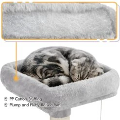 Yaheetech 60.5-in Plush Cat Tree & Condo -Pet Cat Supplies Store 242622 PT5. AC SS1800 V1686153681