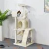 Yaheetech 51-in Plush Multi-Cat Kitten Tree & Condo