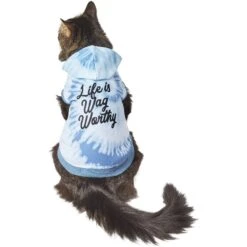 Frisco Life Is Wag Worthy Tiedye Print Dog & Cat Hoodie -Pet Cat Supplies Store 249094 PT2. AC SS1800 V1644959829