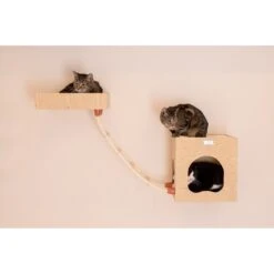 Armarkat Real Wood Cat Condo, Perch & Perch -Pet Cat Supplies Store 251432 PT4. AC SS1800 V1599268279