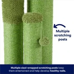 Frisco Cactus Cat Scratching Post -Pet Cat Supplies Store 252548 PT2. AC SS1800 V1667229384