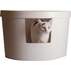 Kitangle Corner Kitty Cat Litter Box, Large -Pet Cat Supplies Store 252798 PT2. AC SS1800 V1600904210