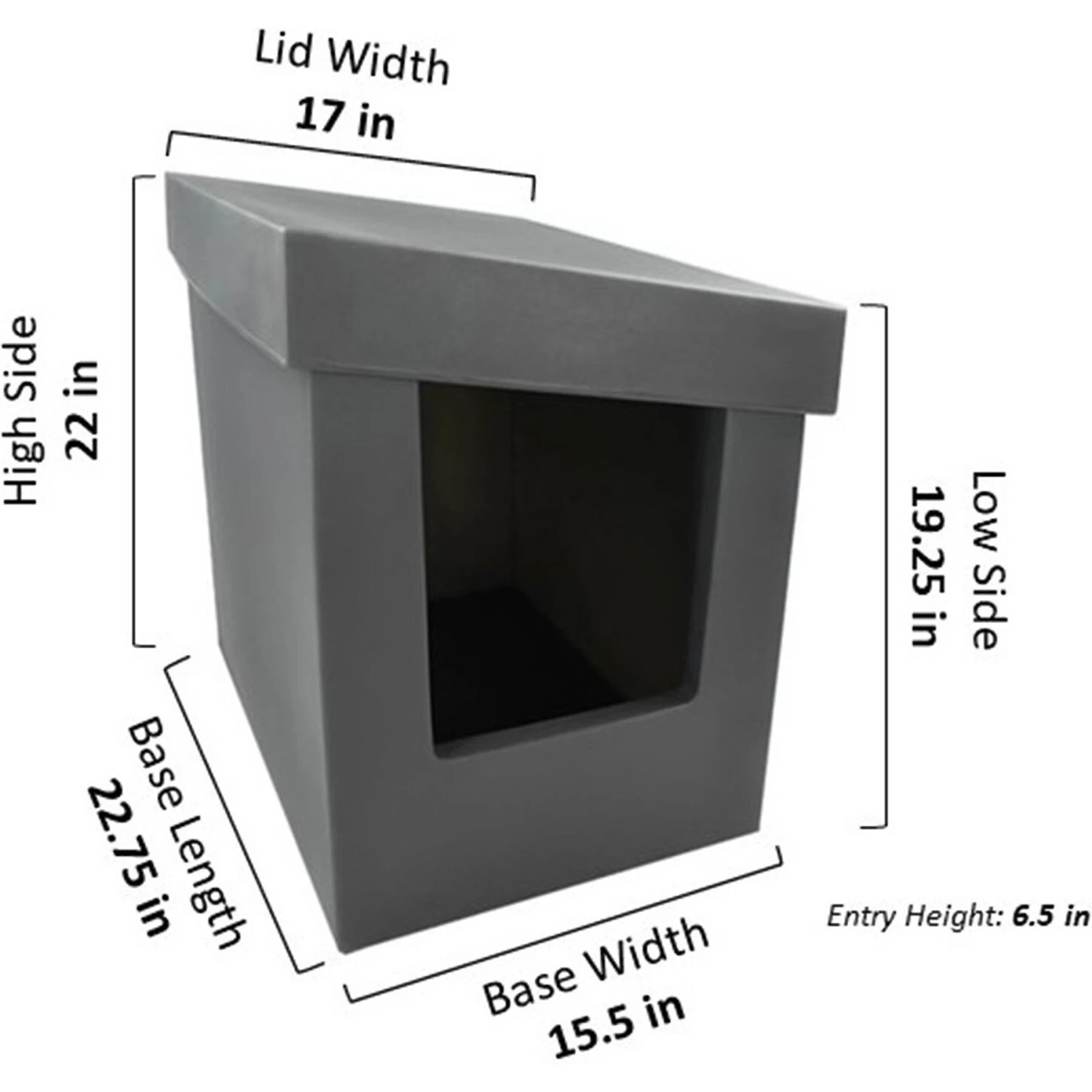 Kitangle Slope Style Cat Litter Box 2 Kitangle Slope Style Cat Litter Box - Image 2