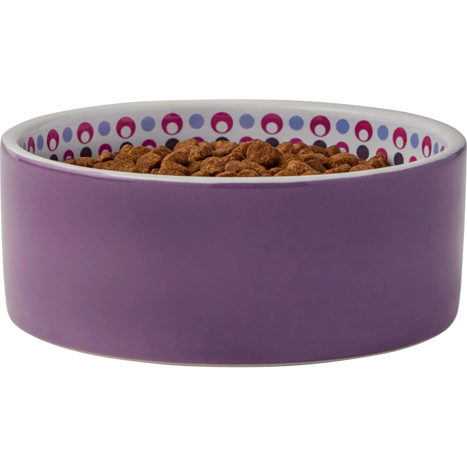 Frisco Kaleidoscope Pattern Non-skid Ceramic Dog & Cat Bowl 4 Frisco Kaleidoscope Pattern Non-skid Ceramic Dog & Cat Bowl - Image 4